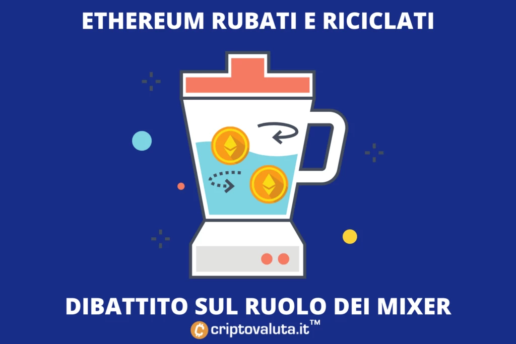 Ethereum rubati - il ruolo di TornadoCash