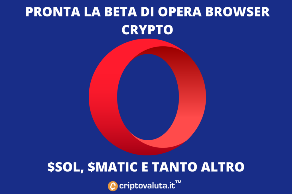 Opera crypto browser beta già disponibile