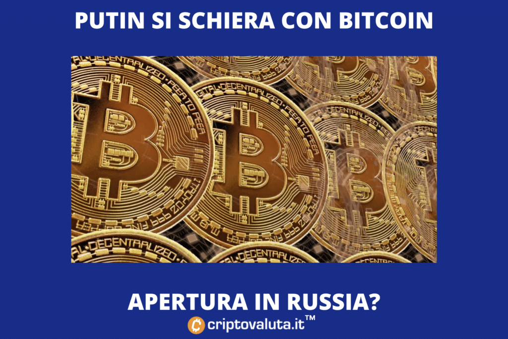 Putin salva Bitcoin in Russia
