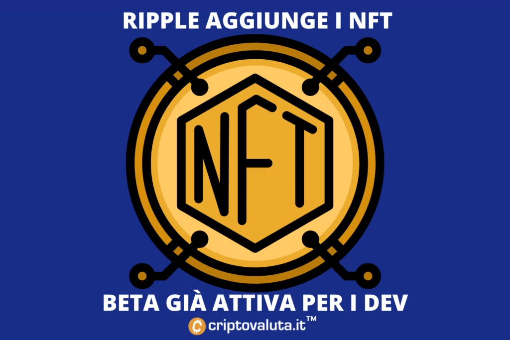 Ripple NFT - beta già attiva