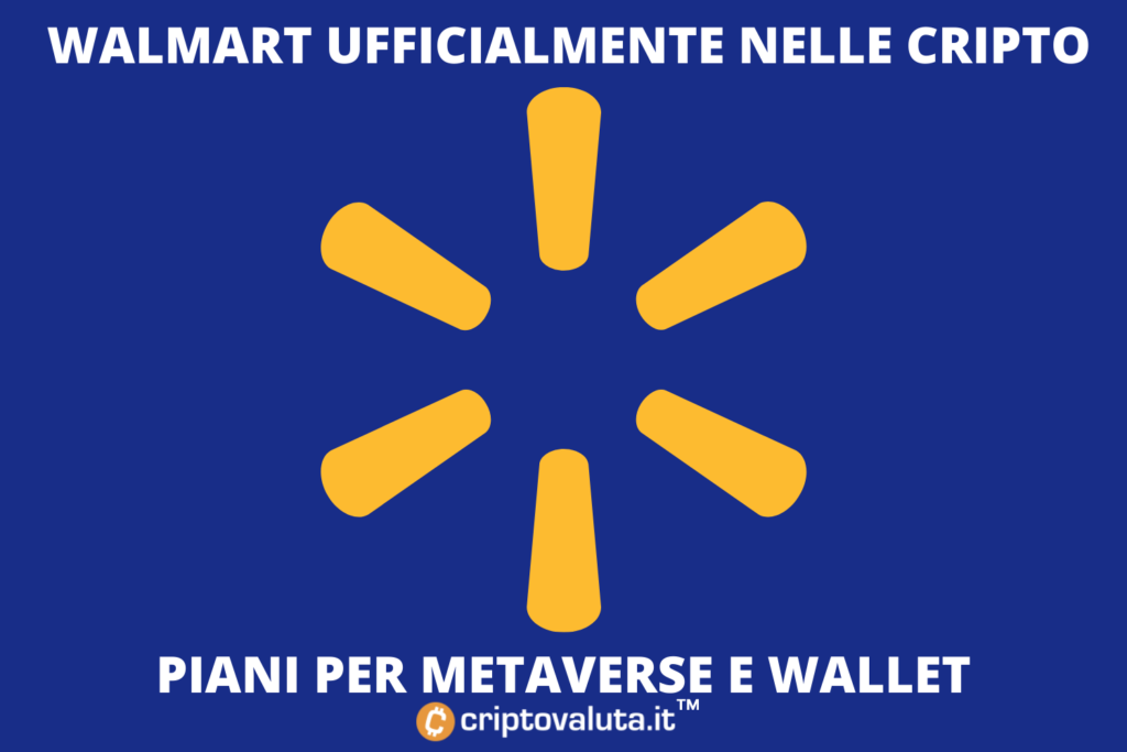 Walmart Crypto - dentro metaverse e wallet