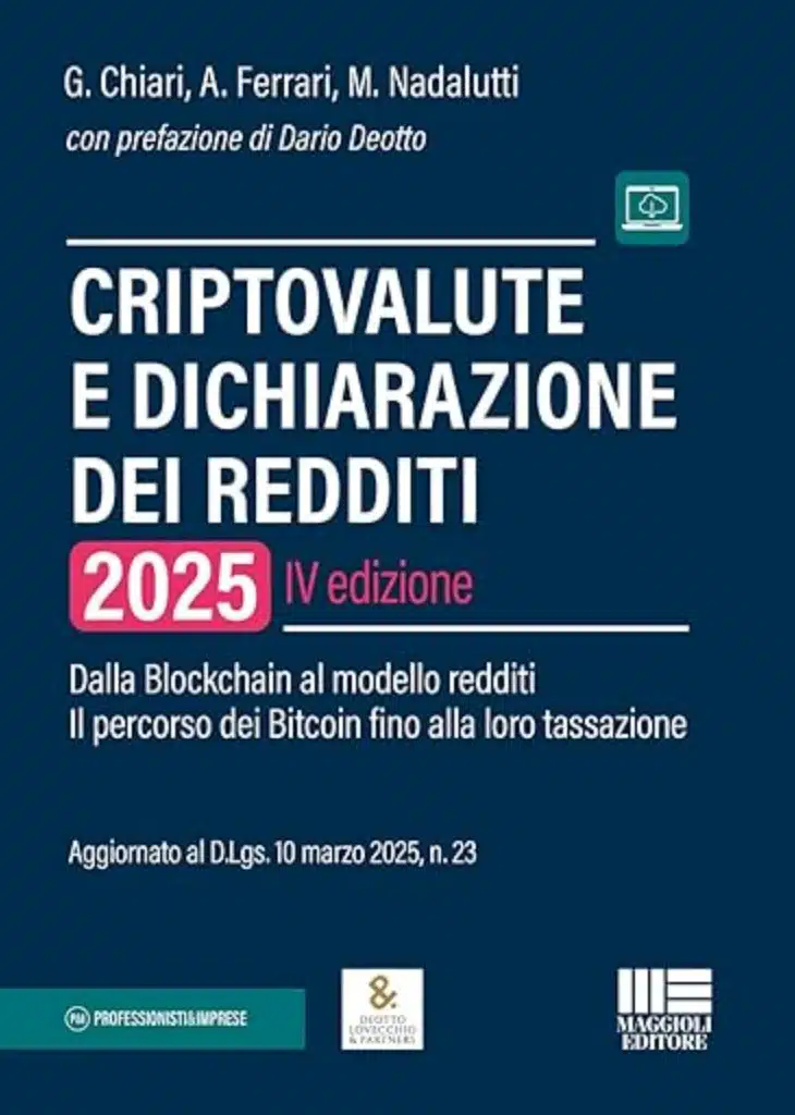 Criptovalute e dichiarazione redditi - libro