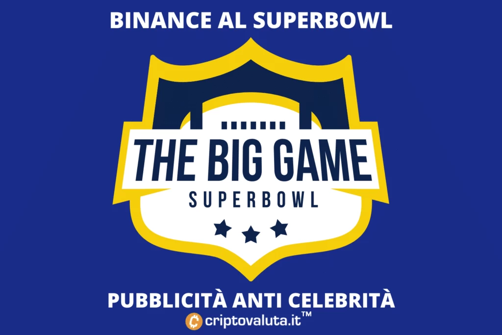 Binance va al superbowl