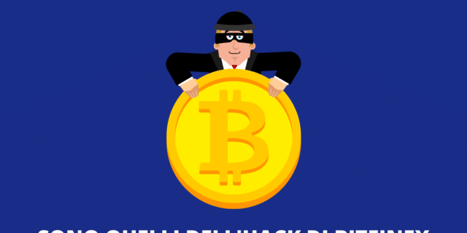 BITFINEX bitcoin rubati