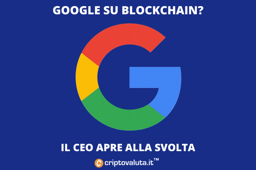 Google se centra en la cadena de bloques