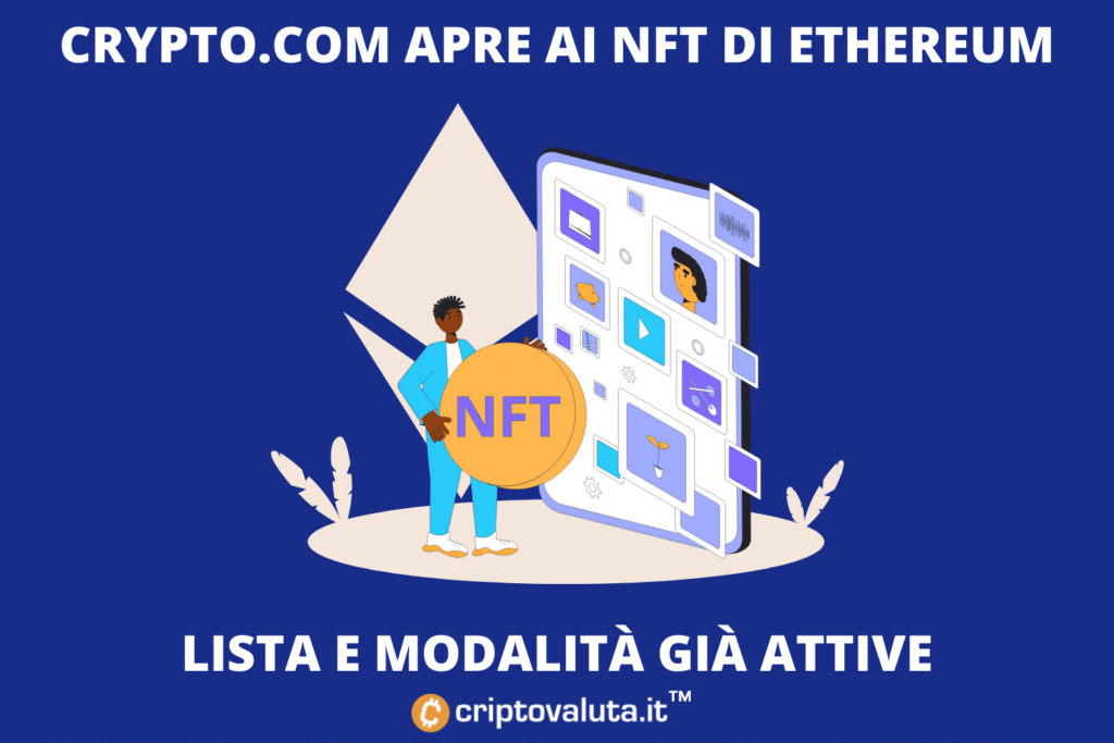 Crypto.com se abre a Ethereum NFT