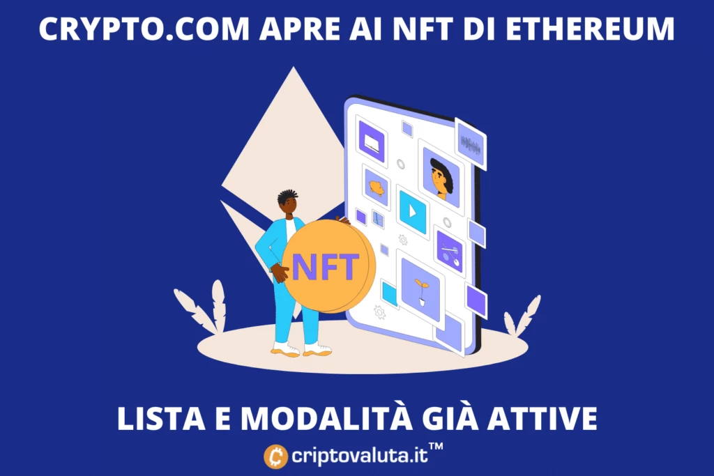 Crypto.com apre ai NFT di Ethereum