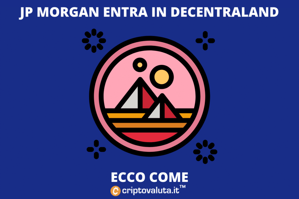 JPM entra nel mondo Decentraland