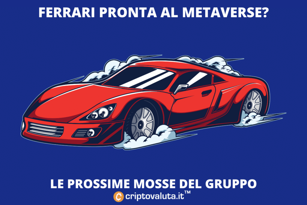 Ferrari blockchain NFT e metaverse