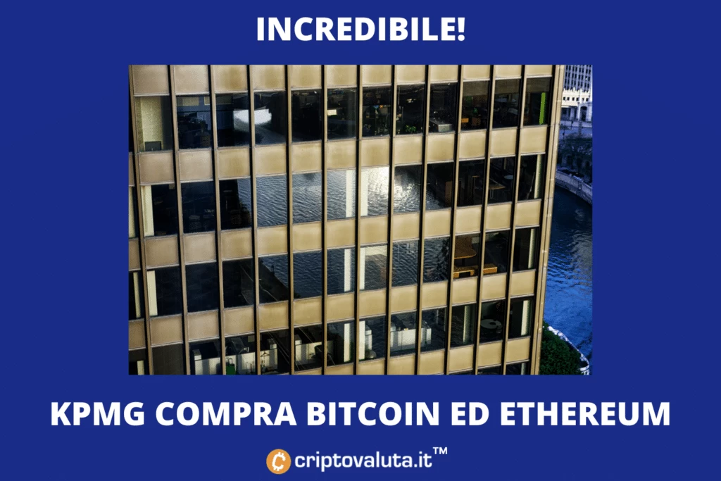 KPMG compra Bitcoin ed Ethereum