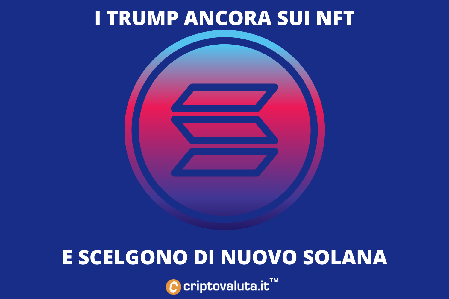 Solana: Trump spinge sul Gas  | Arriva la collezione Potus di SOL