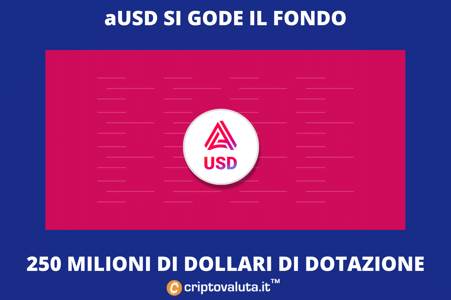 250 milioni per aUSD di Acala | Vola l'ecosistema di Polkadot