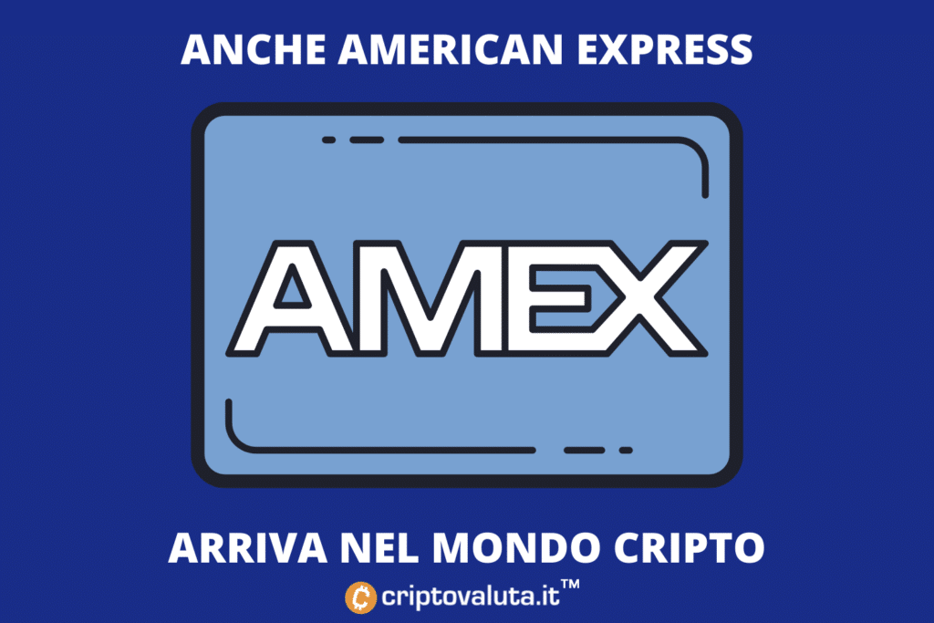 American Express sulle cripto