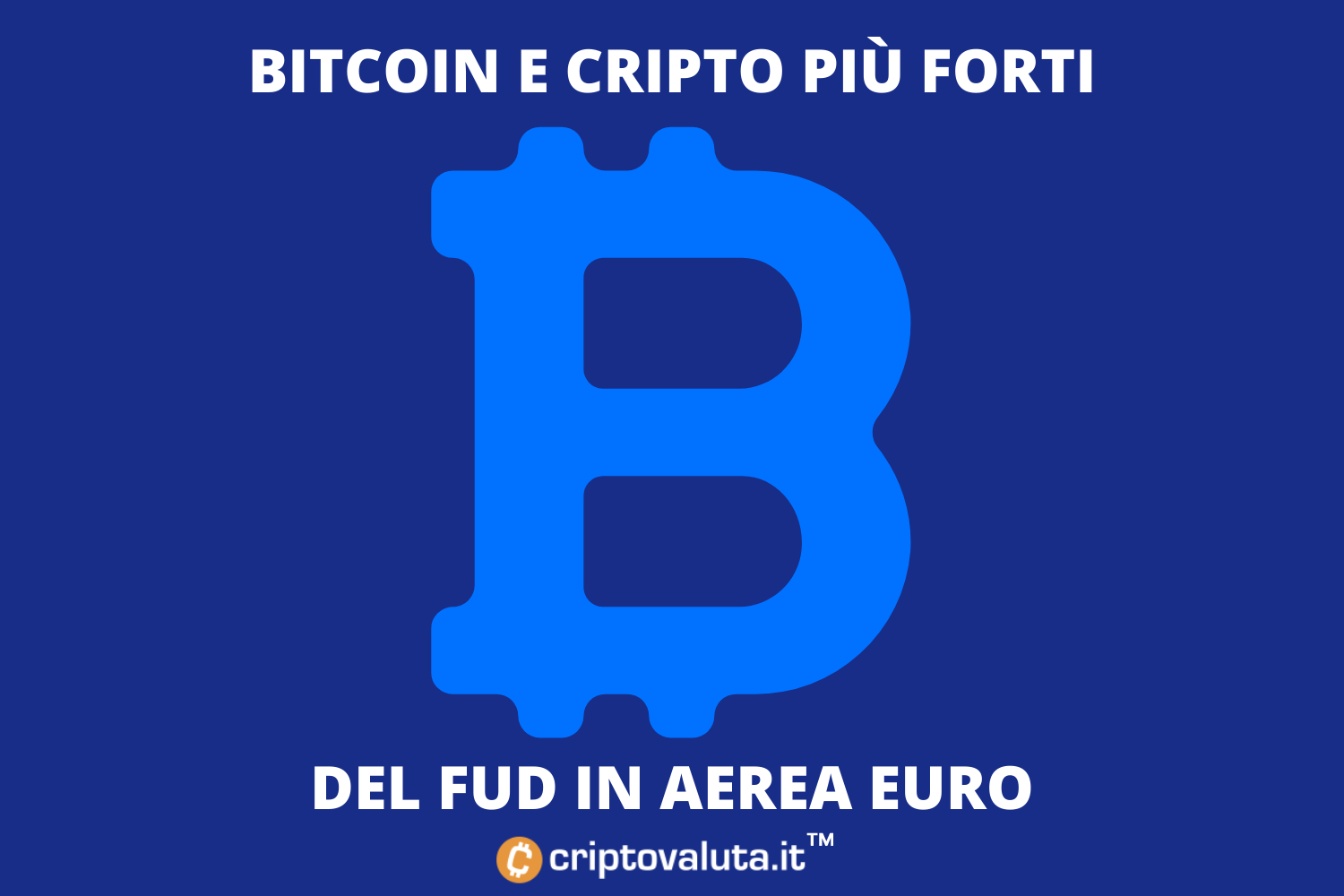 FUD sulle cripto in area UE | Ma Bitcoin è più forte e ignora il comunicato