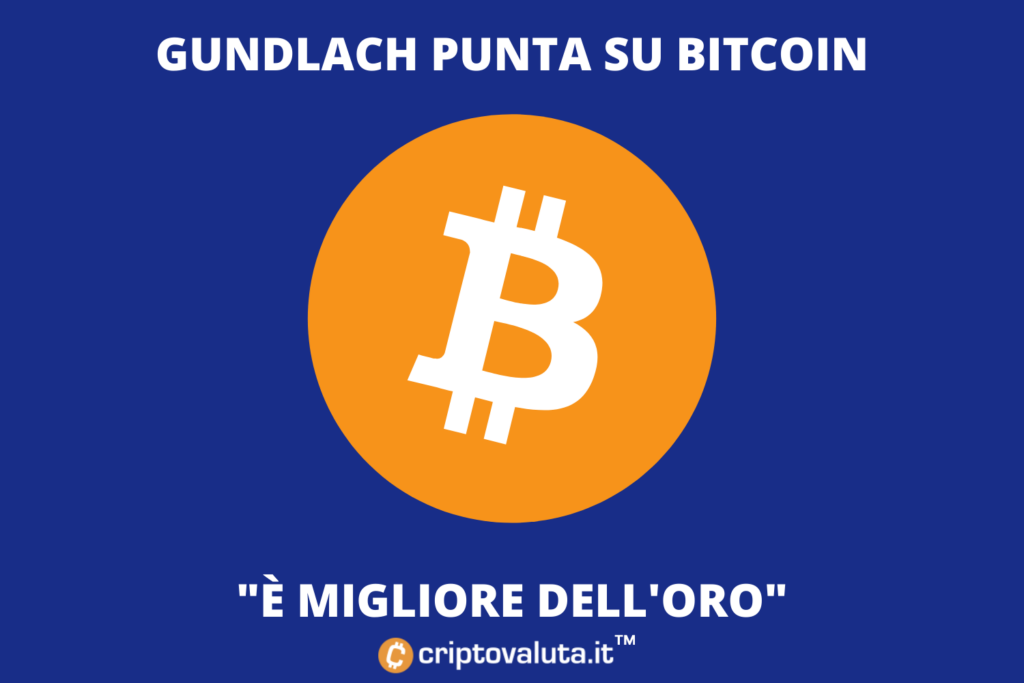 Gundlach sobre el oro: será superado por Bitcoin