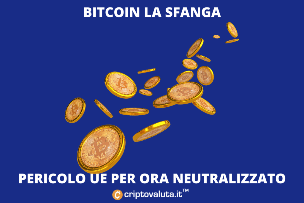 Bitcoin salvo in UE - ecco cosa è successo