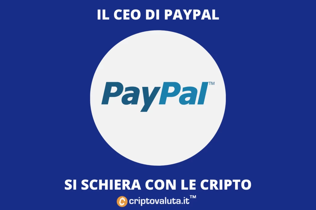 CEO PAYPAL CRIPTO - rivoluzione