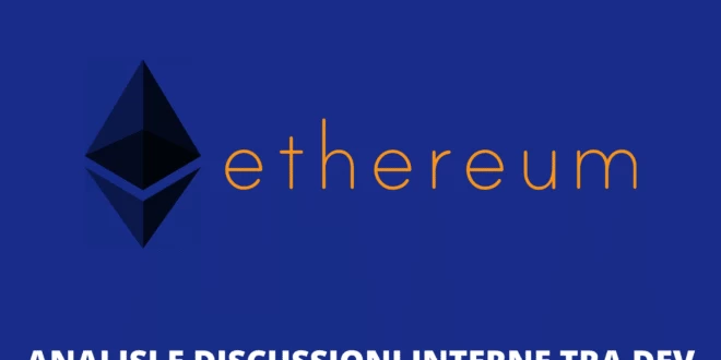 Ethereum vola sul mercato