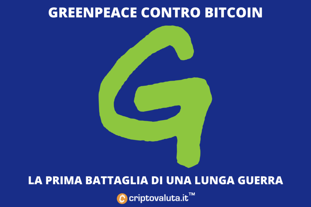 Bitcoin contra Greenpeace: la guerra