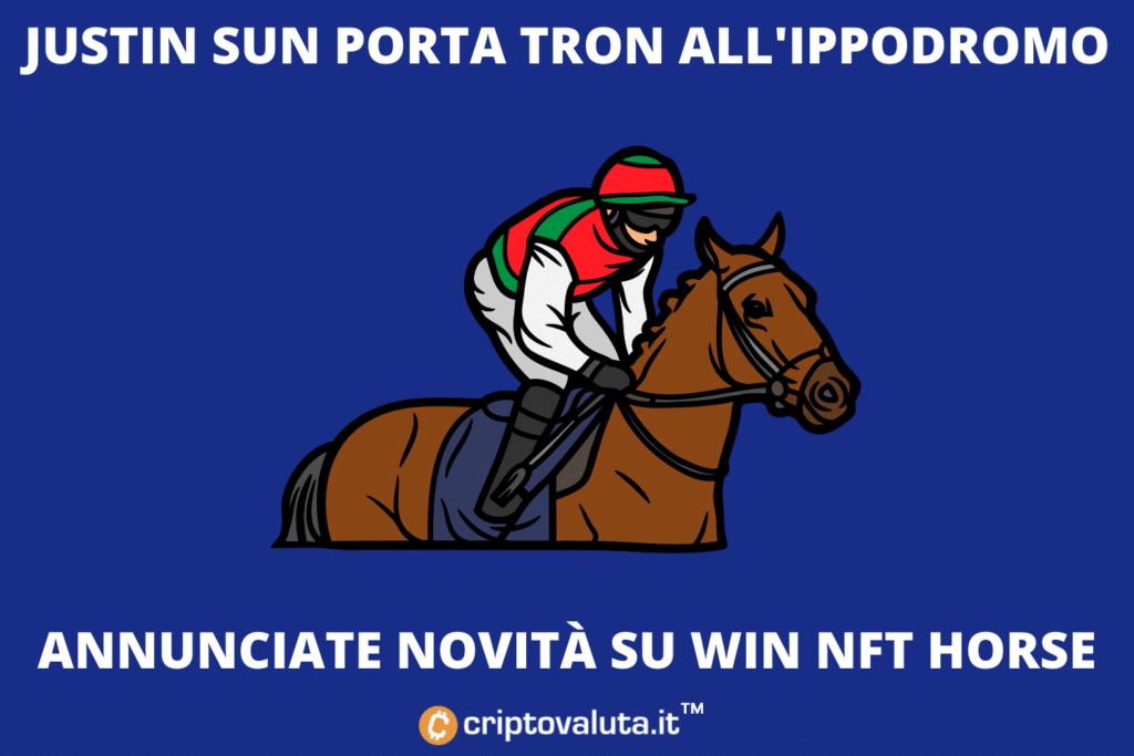 grandes noticias TRON Justin Sun Horse