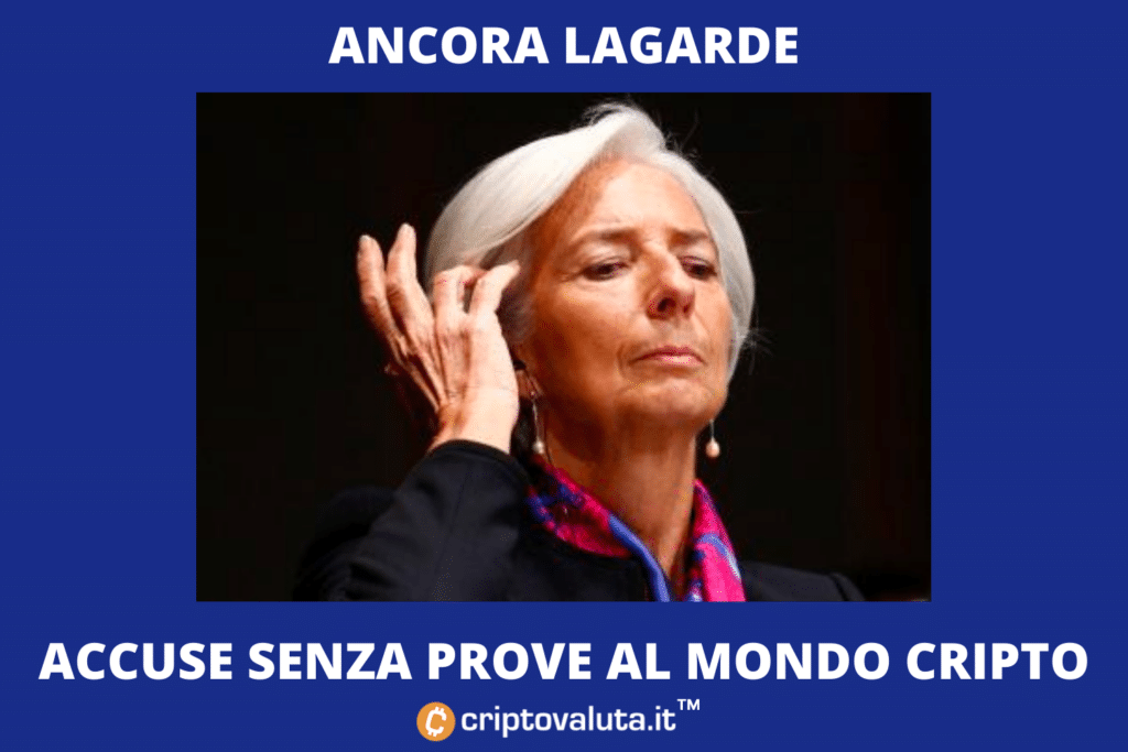 Bitcoin y crypto en la mira de Lagarde