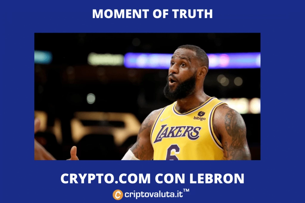 LeBron James con Crypto.com