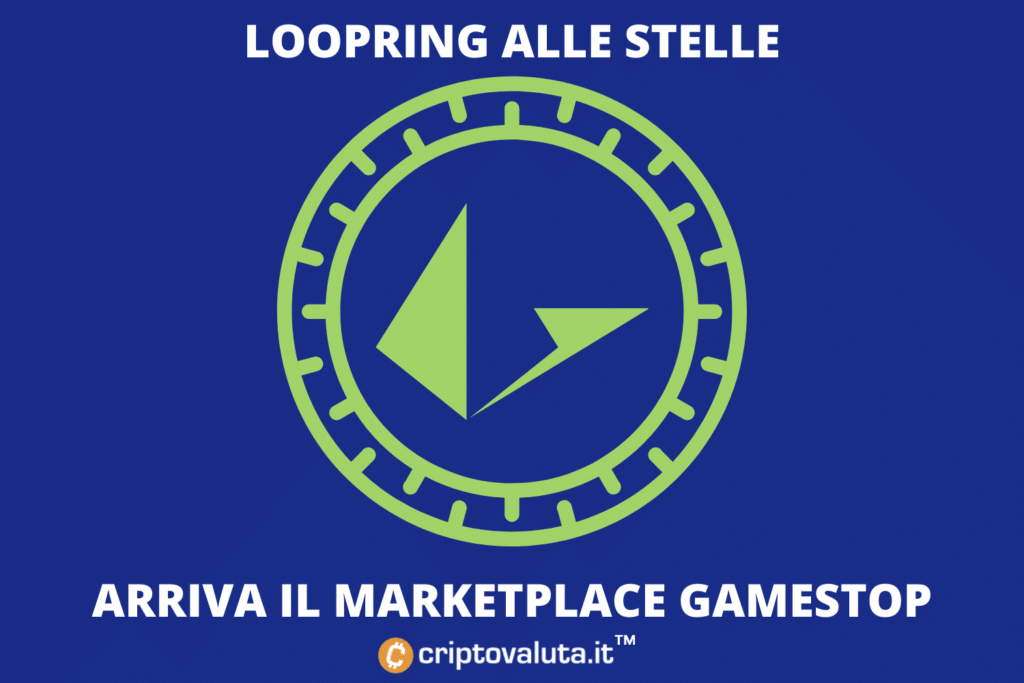 Loopring vola sul mercato grazie a GameStop