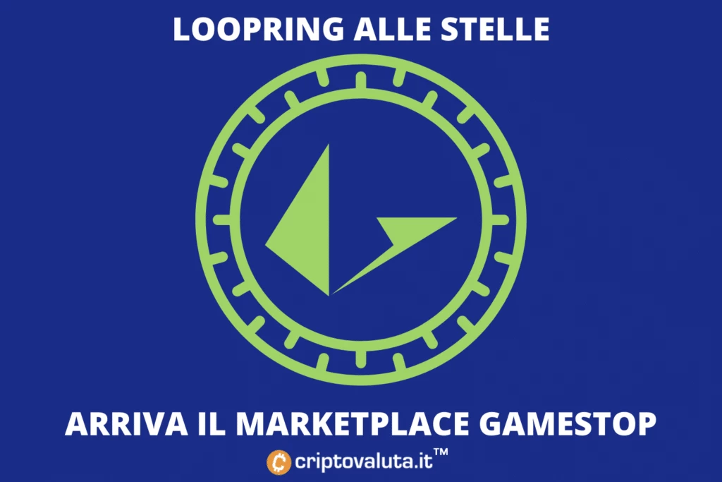 Loopring vola sul mercato grazie a GameStop