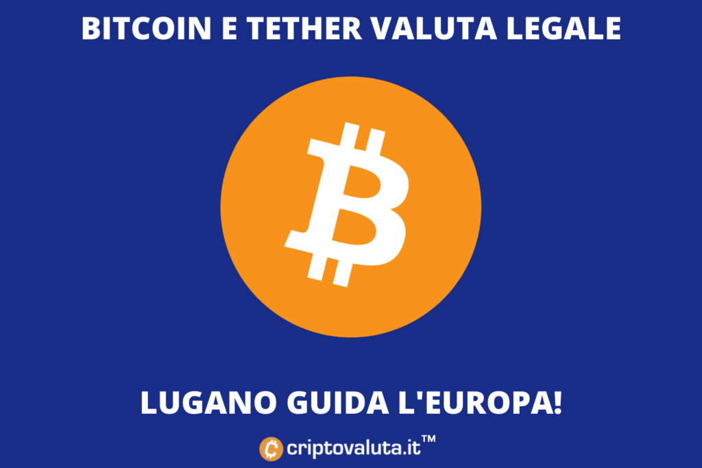 Bitcoin legal tender a Lugano