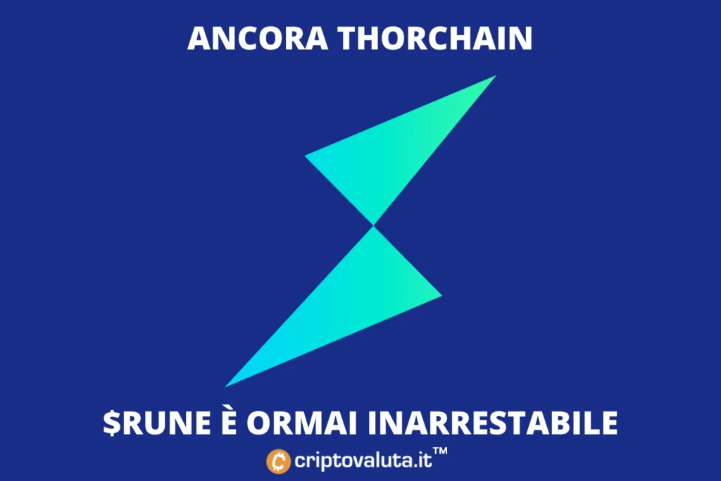 RUNE Thorchain migliore della settimana