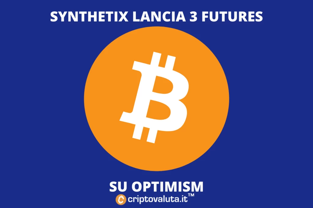 Bitcoin, Ethereum e Chainlink: futures su Synthetix