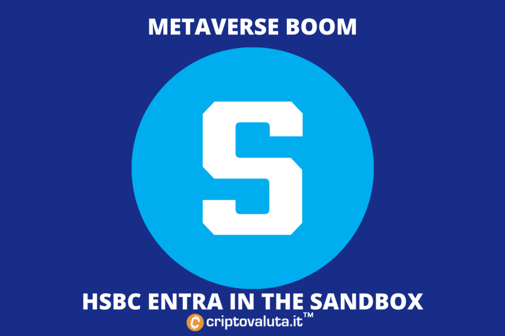 The Sandbox ospiterà HSBC