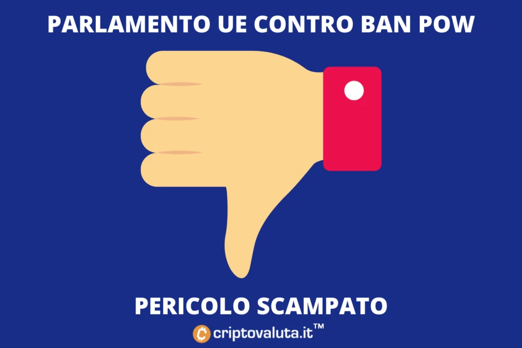 Europa Ban Bitconi - votazione NO