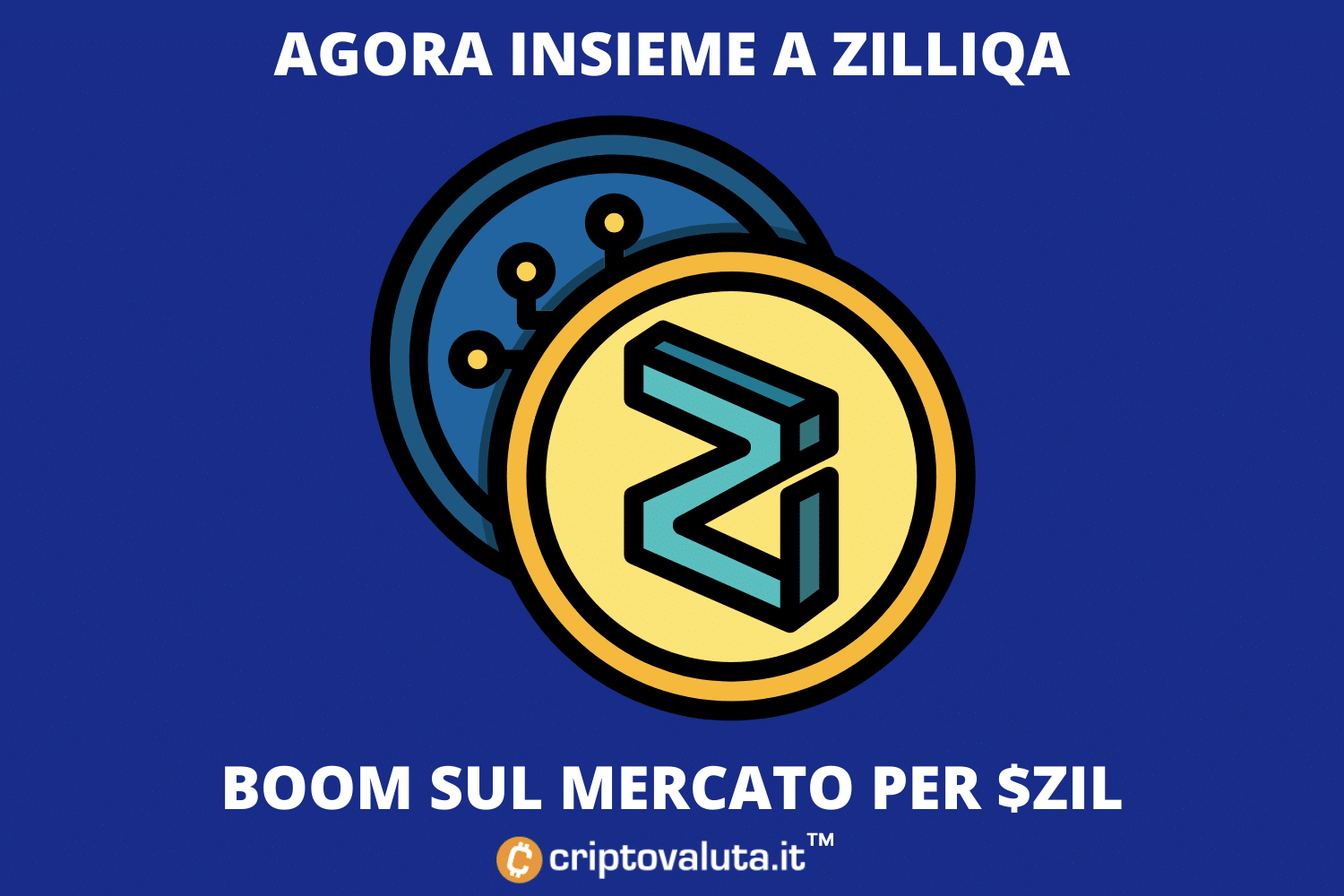 Zilliqa vola al +75% | Boom di acquisti dopo partnership con Agora