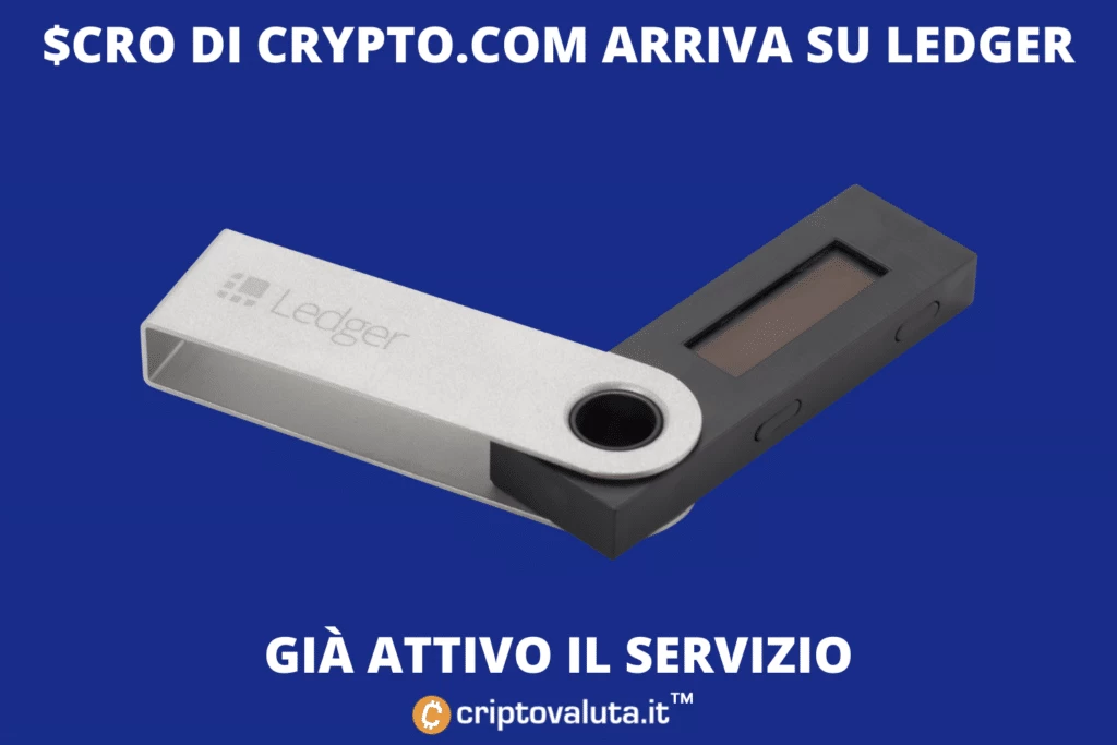 Ledger supporterà $CRO - ecco cosa c'è da fare