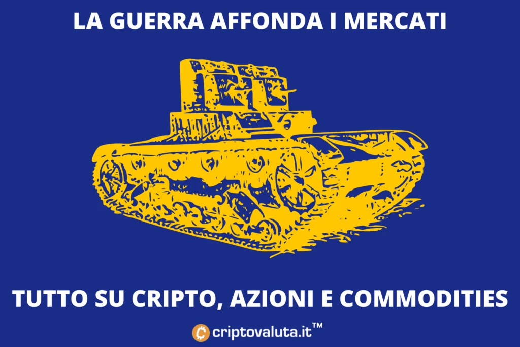 Rischi su mercati finanziari Bitcoin Ucraina