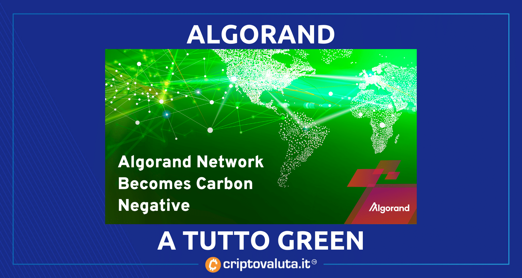 Algorand si sponsorizza a Times Square | Sfrutta l'Earth Day per attaccare...