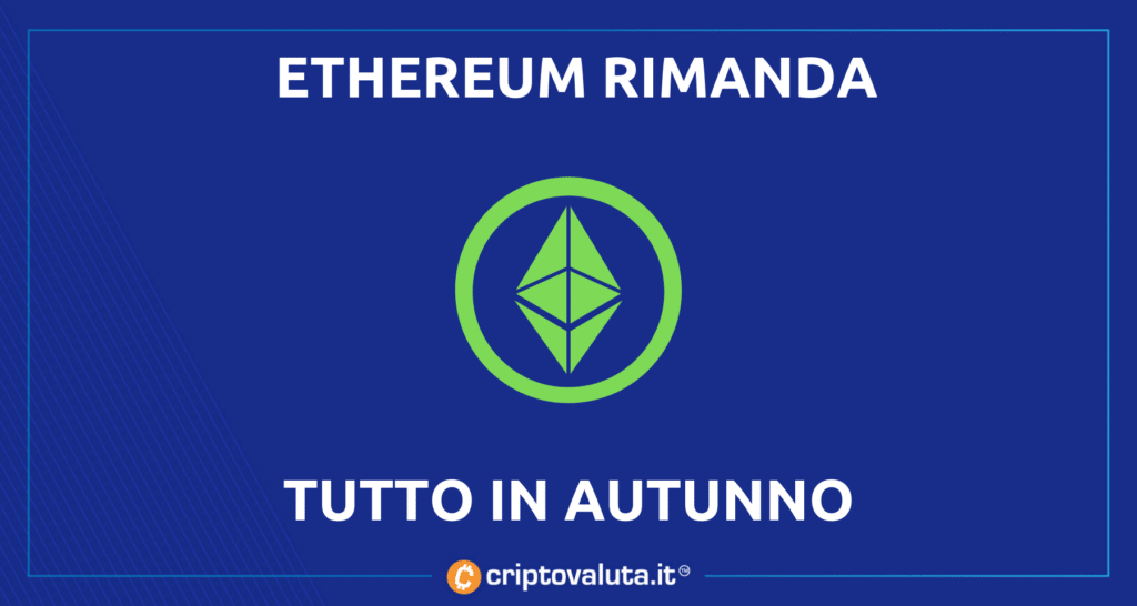 Fusión pospuesta Ethereum