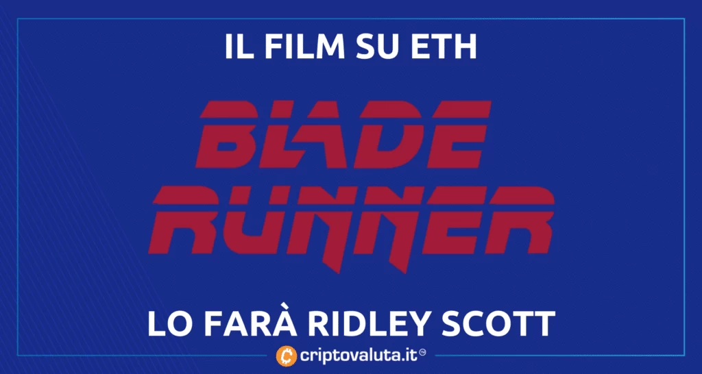 Ethereum - Ridley Scott sarà produttore