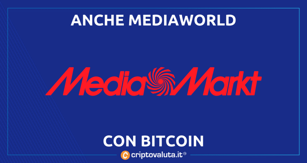 Mediamarkt con Bitcoin