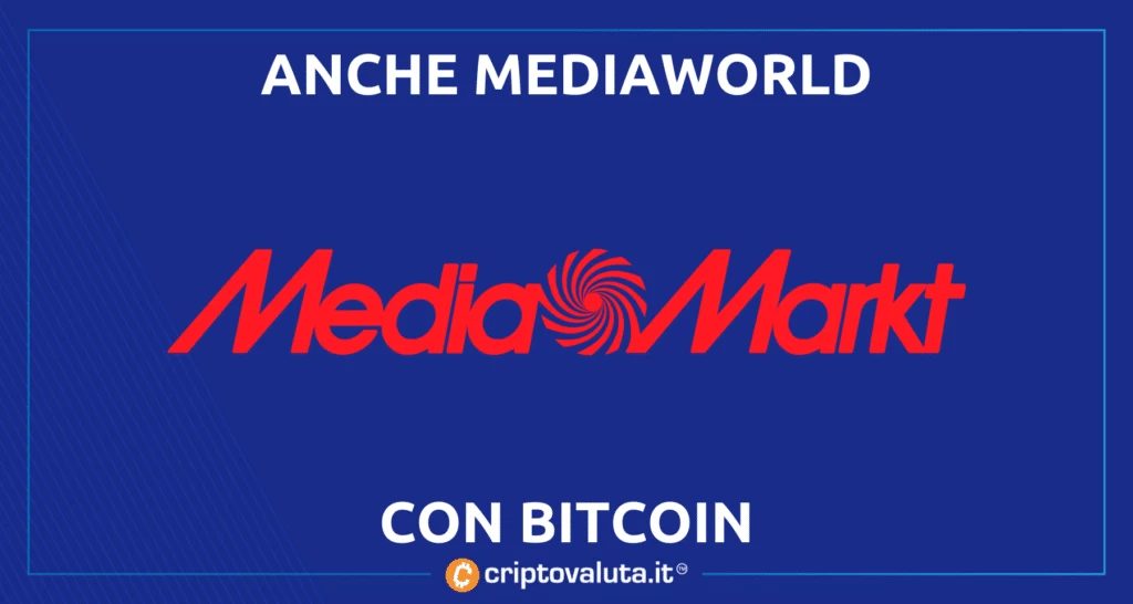 Mediamarkt con Bitcoin