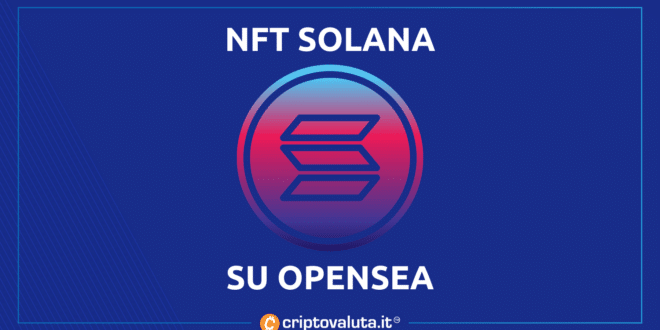 NFT Solana su OpenSea