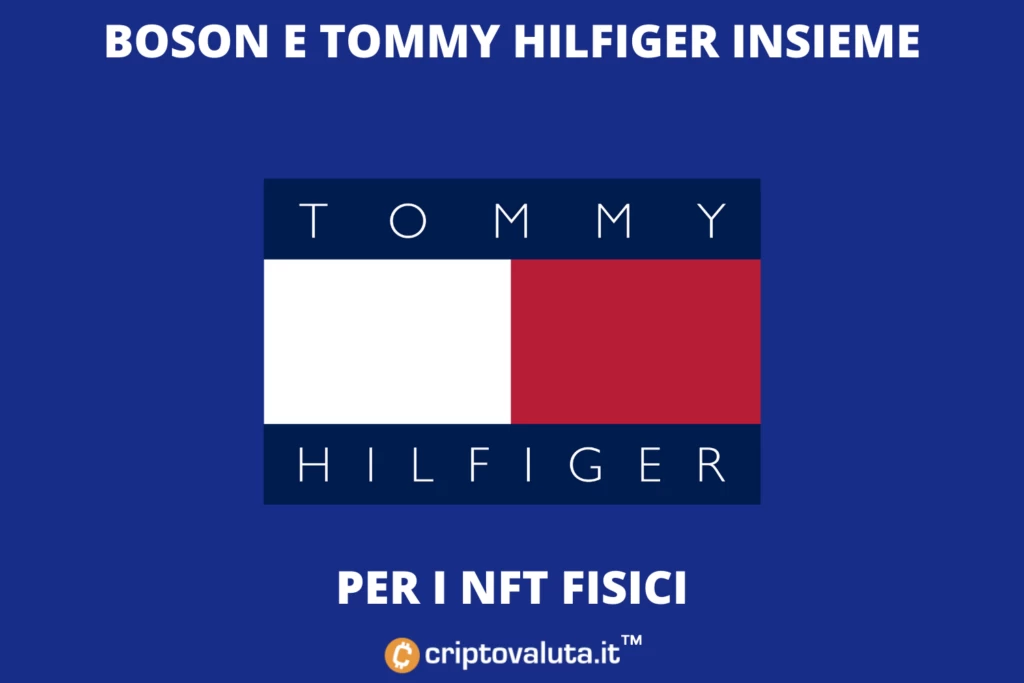 Tommy Hilfiger e Boson - analisi dell'iniziativa