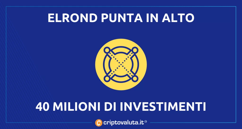 Elrond Gold 40 milioni finanziamenti - analisi