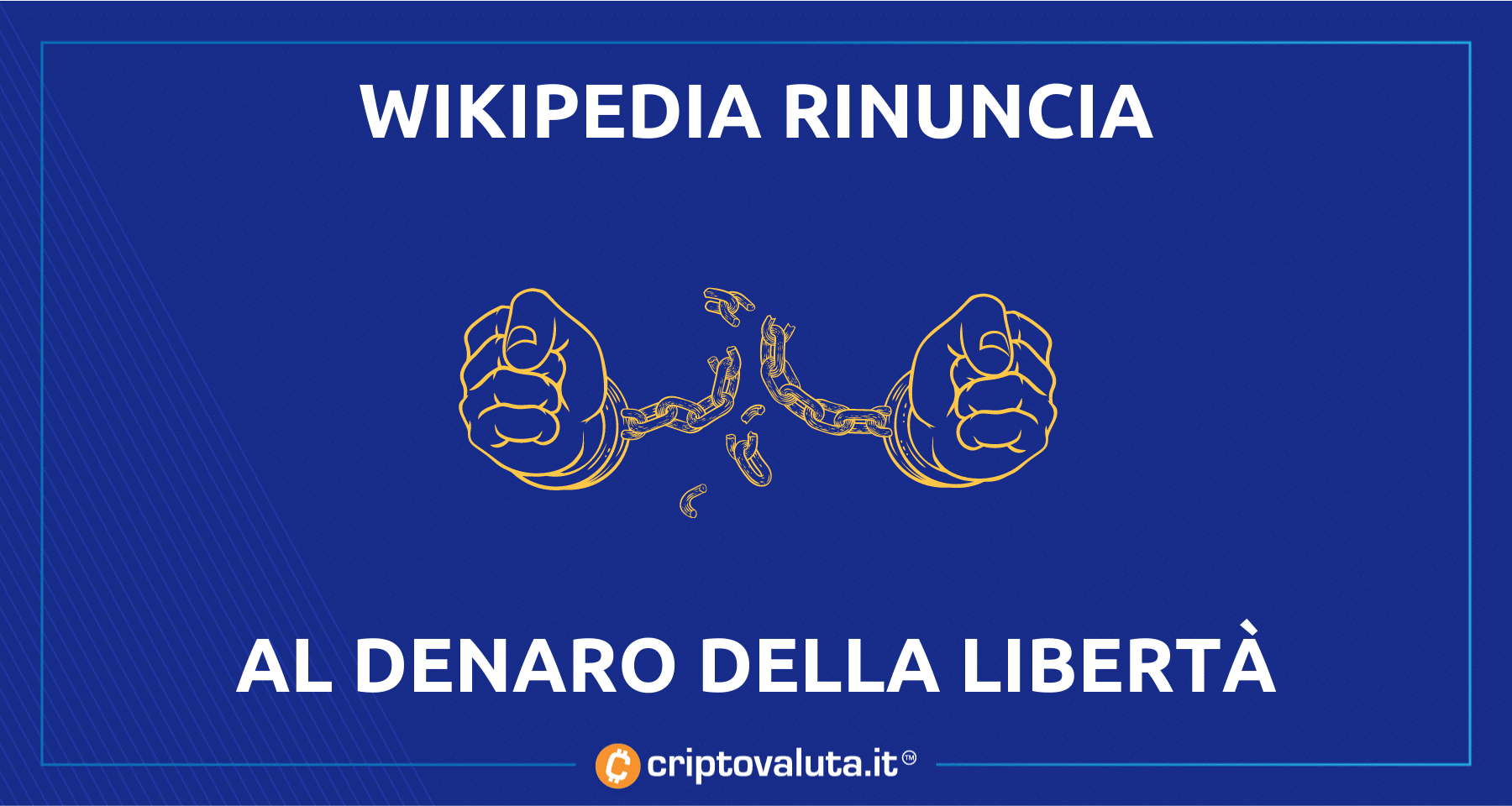 Wikipedia: No a Bitcoin e Crypto | Svolta "ambientalista" dell'enciclopedia "libera"