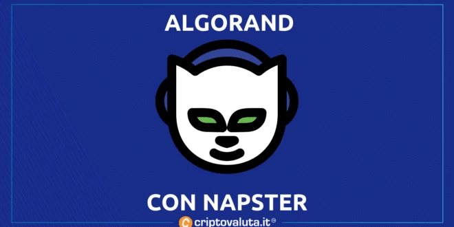 Algorand rileva Napster