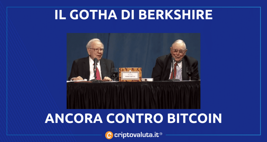 Bitcoin Munger e Buffett - la nostra analisi