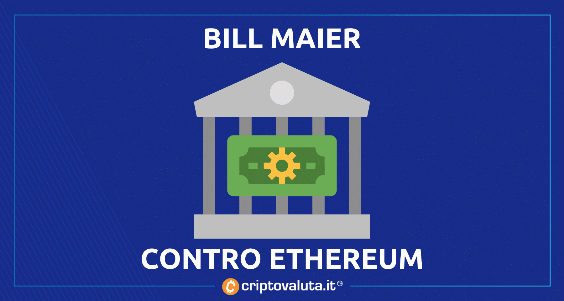 Bill Maier contro Ethereum e PoS | Solo Bitcoin è veramente democratico