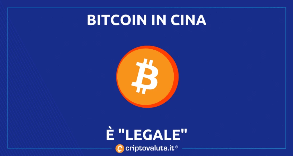 Cina tribunale Shanghai bitcoin legale