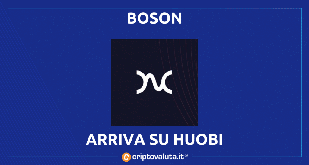 Boson - nuovo listing e sponsor